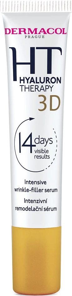 Serum proti gubam Dermacol Hyaluron Therapy 3D Remodeling za ženske, 12 ml