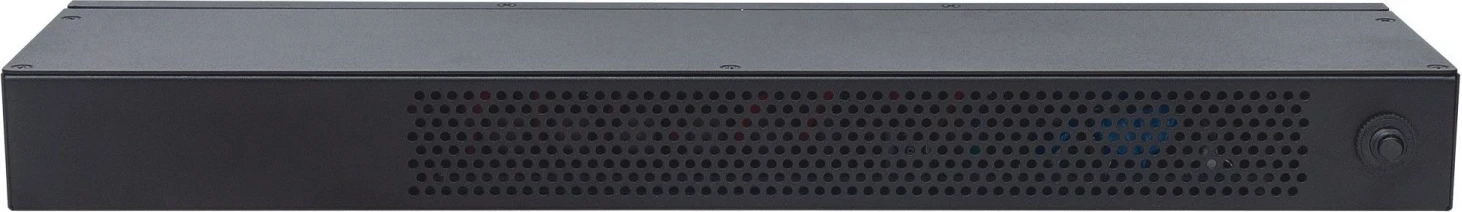 PDU za upravljanje z IP za rack omare Intellinet, črn