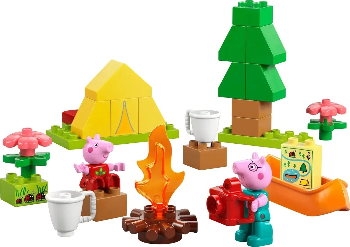 Set za kampiranje LEGO DUPLO 10452, 32 kosov