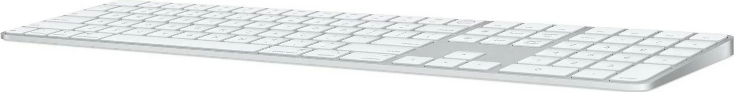 Bela tipkovnica z numerično enoto in Touch ID — Apple Magic Keyboard