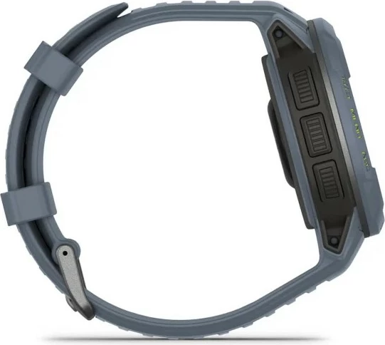 Pametna ura za šport in vsakdanjo uporabo Garmin Instinct Crossover Standard Edition, GPS, 28 dni baterije, silikonski pašček, modra