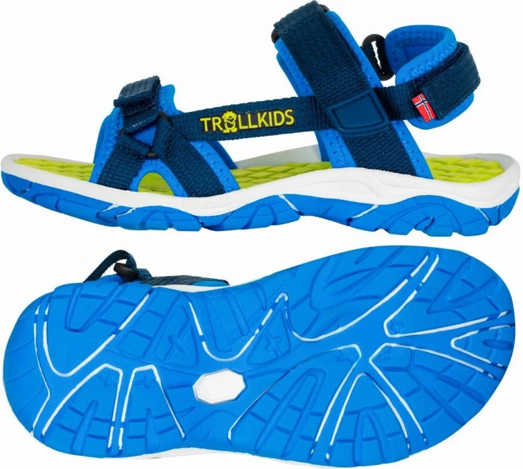 Sandale za otroke Trollkids, modre