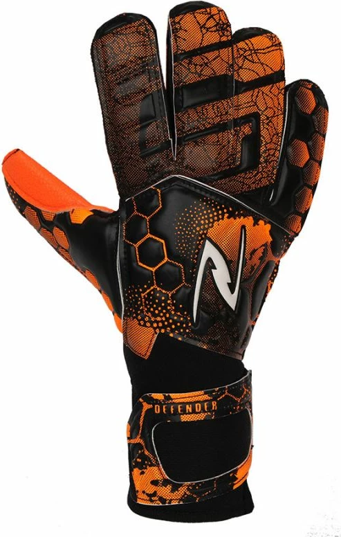 Rokavice vratarja za moške, črno-rdeče (Inny)