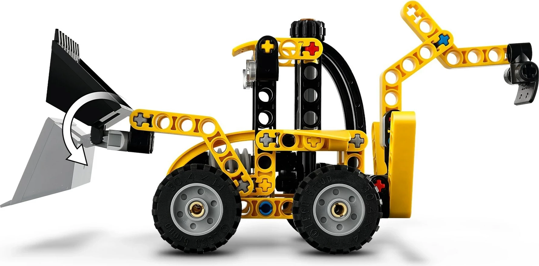 Set Technic, LEGO 42197, za otroke 7+, 104 kosi, rumen