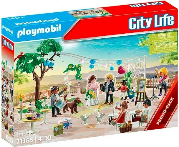 Igralni set s poročno temo, Playmobil City Life 71365, 163 delov