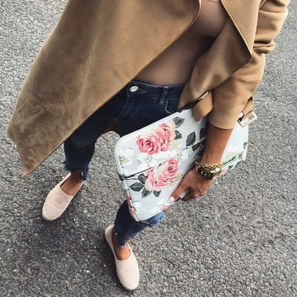 Torba za prenosnik Canvaslife Briefcase 15-16\" , modro-bela