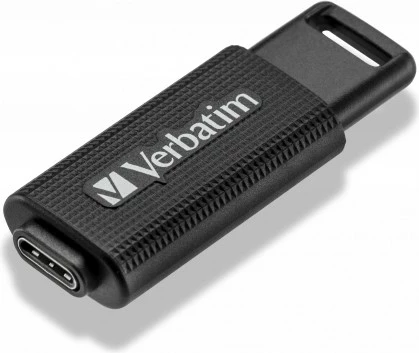 USB ključek 64GB, USB Type-C, 3.2 Gen 1, črn — Verbatim Store 'n' Go