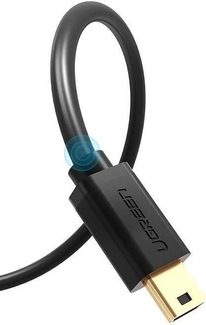 Kabel USB mini USB UGREEN 10385, 1,5 m, črn