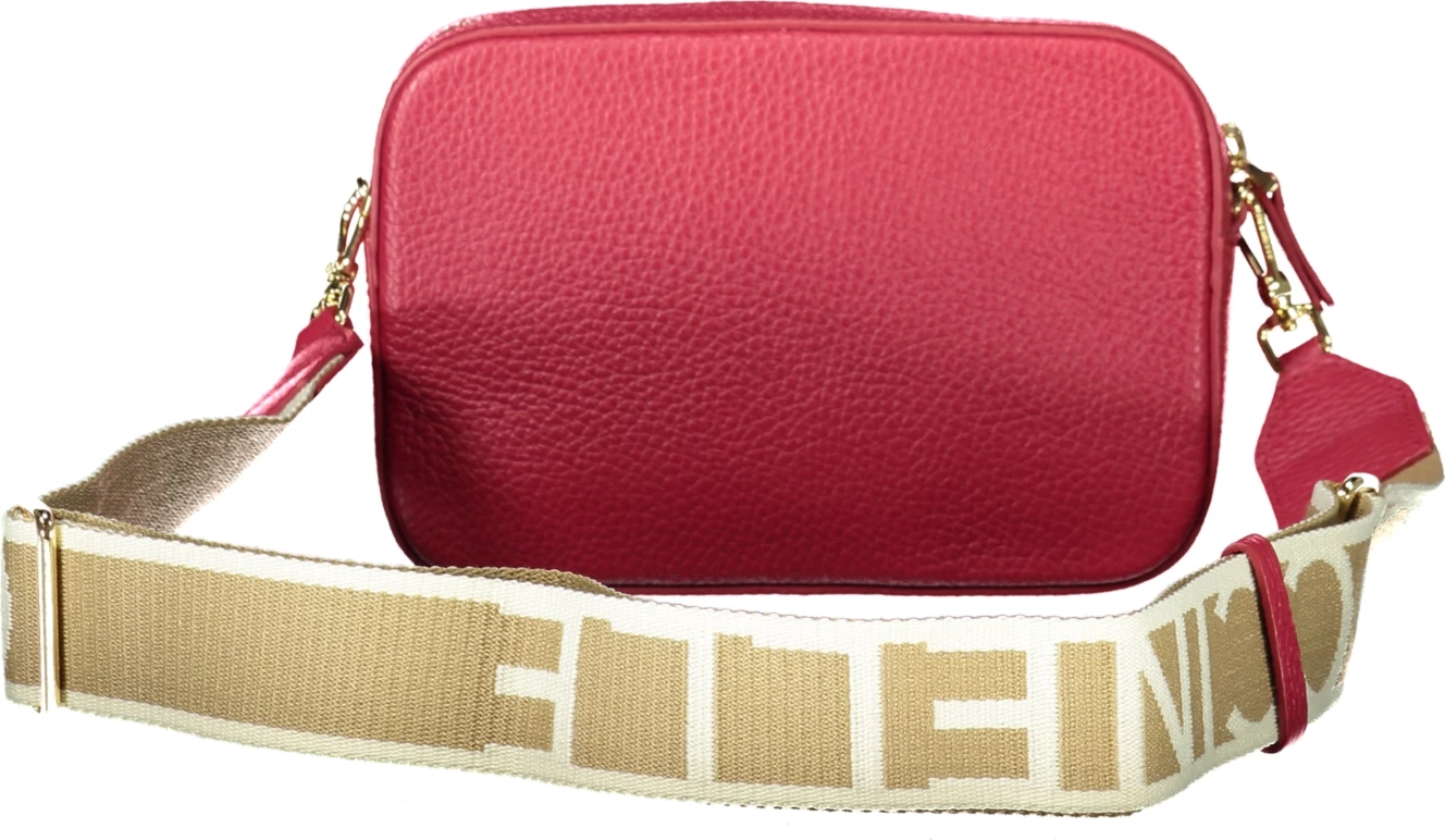 Usnjena torbica COCCINELLE TEBE, ženska, rdeča