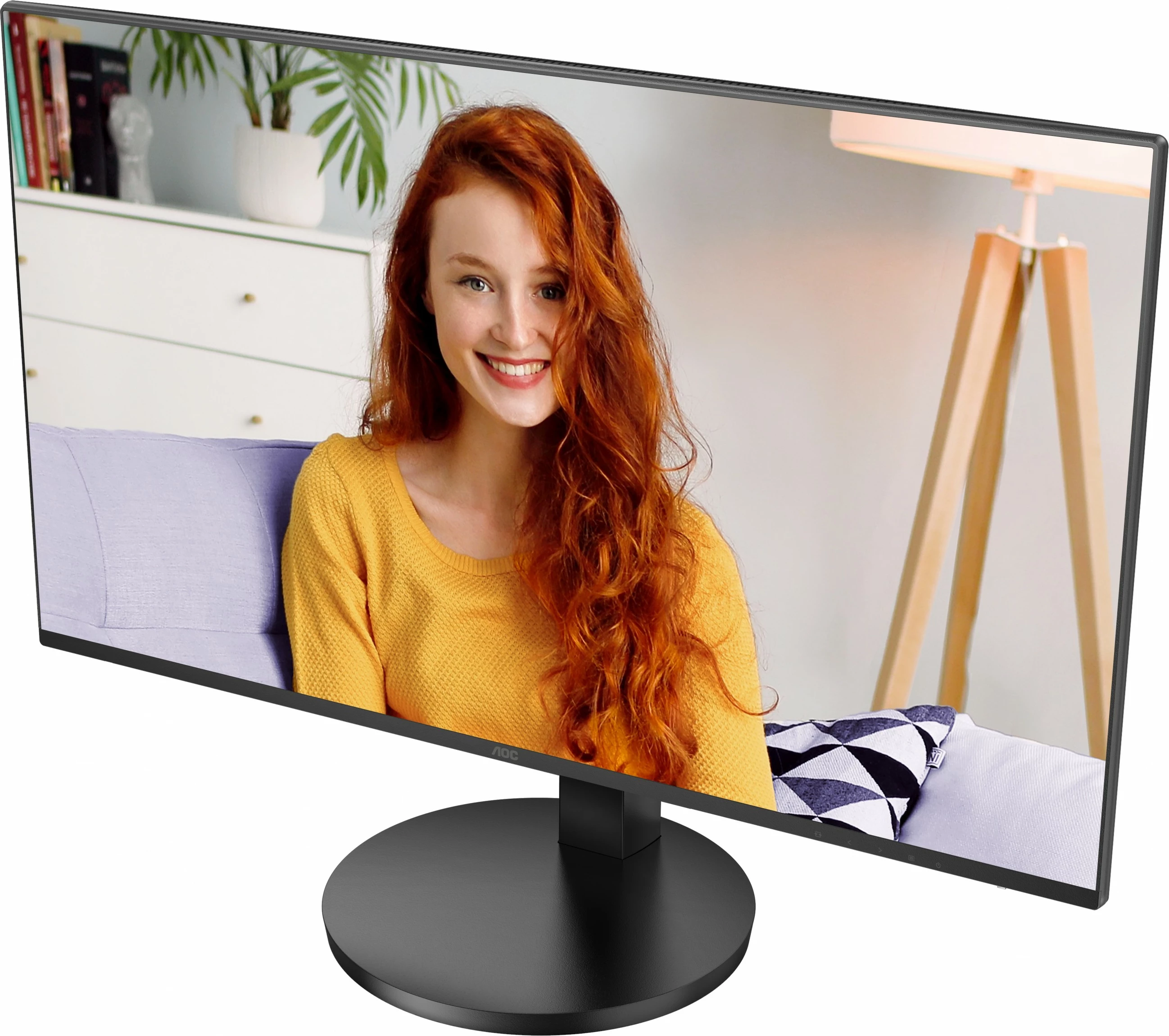 27" Full HD LED monitor AOC B3 27B3CF2, 1 ms, črn