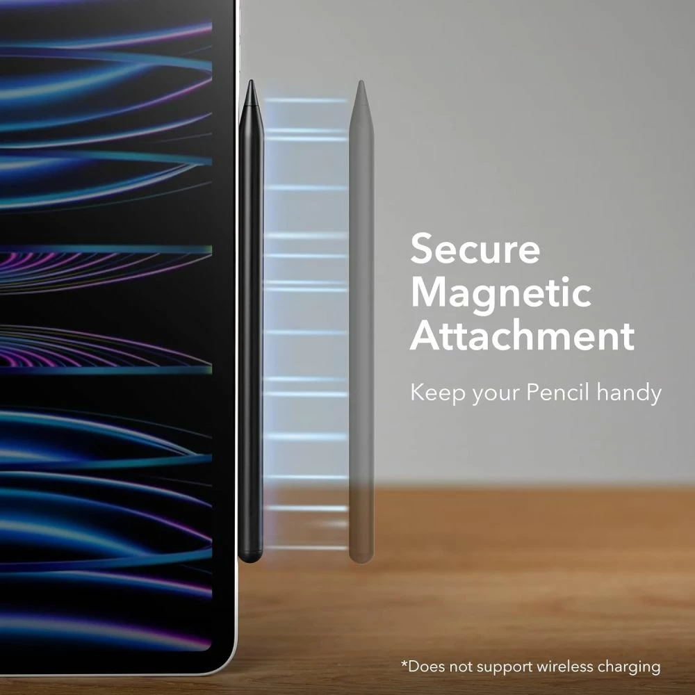 Digitalni svinčnik za iPad ESR Digital+ Magnetic, črn