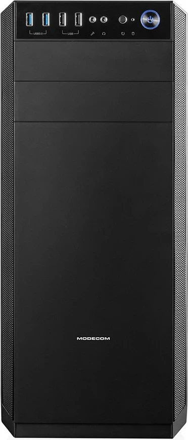 Kasa Modecom Oberon Pro Midi-Tower, črn