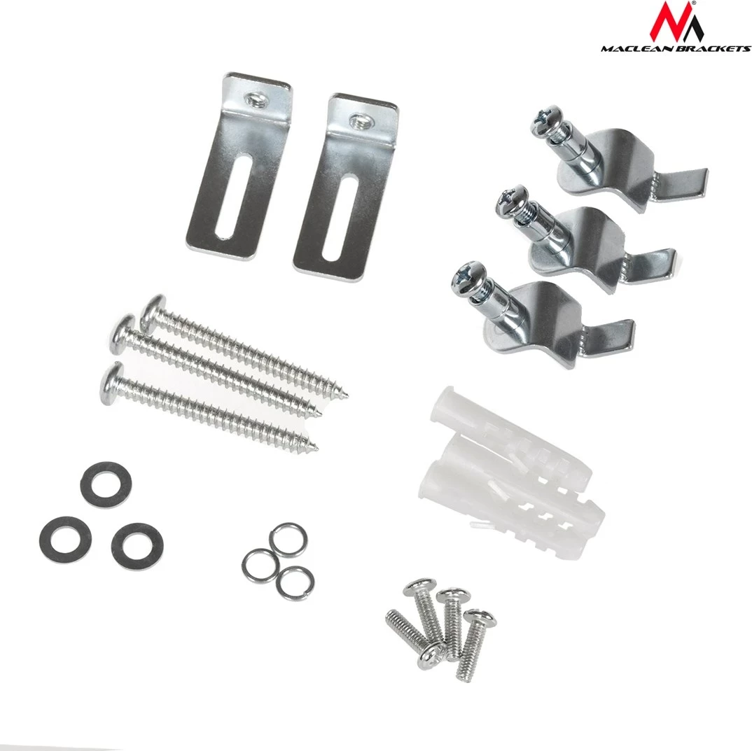 Stropni nosilec za projektor Maclean MC-517, srebrn