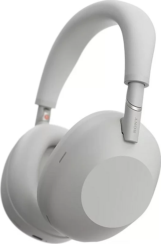 Brezžične in žične slušalke Sony WH-1000XM6, Bluetooth, USB Type-C, siva