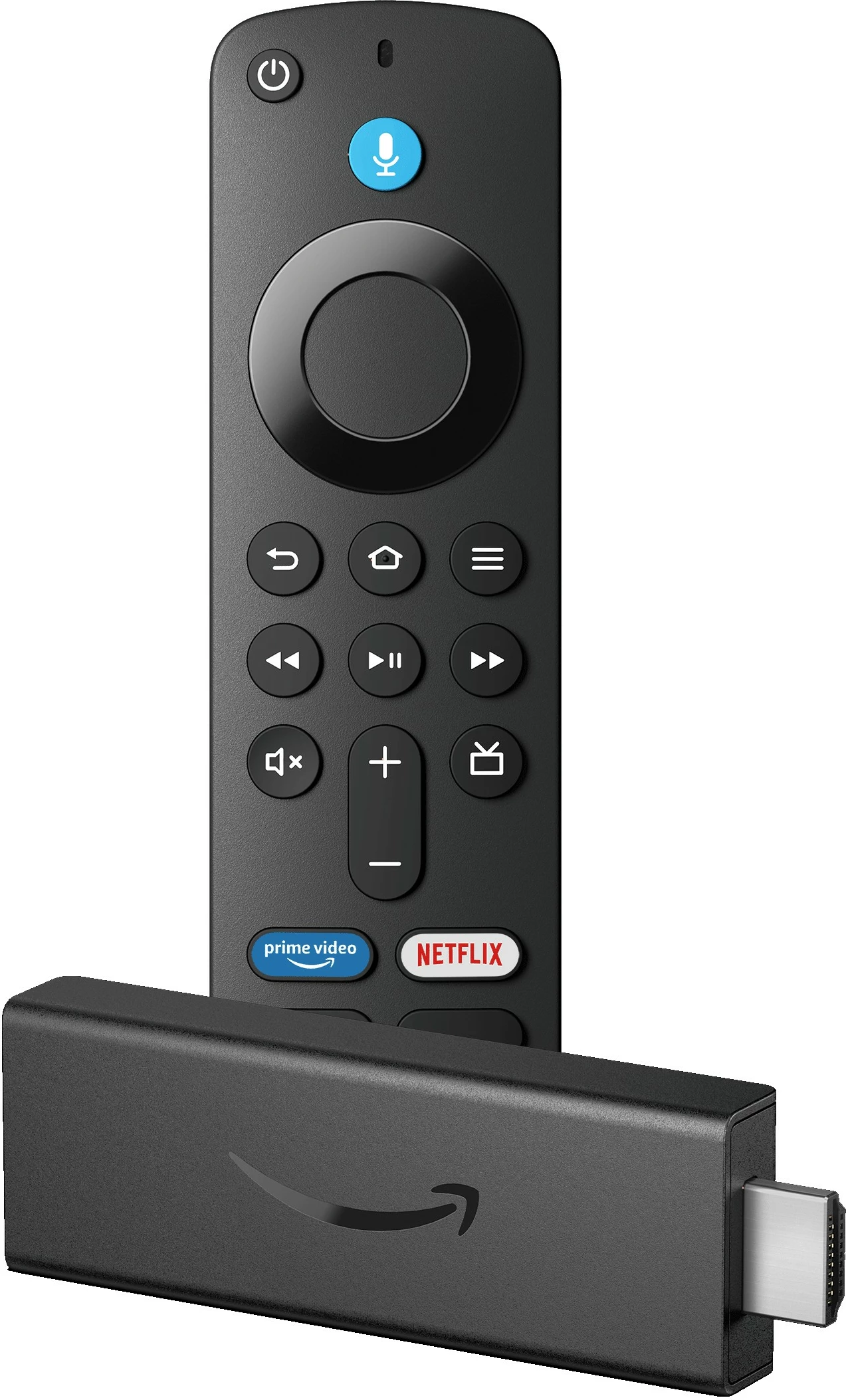 Predvajalnik za pretakanje Full HD, Amazon Fire TV Stick HD, Alexa Voice Remote, črn