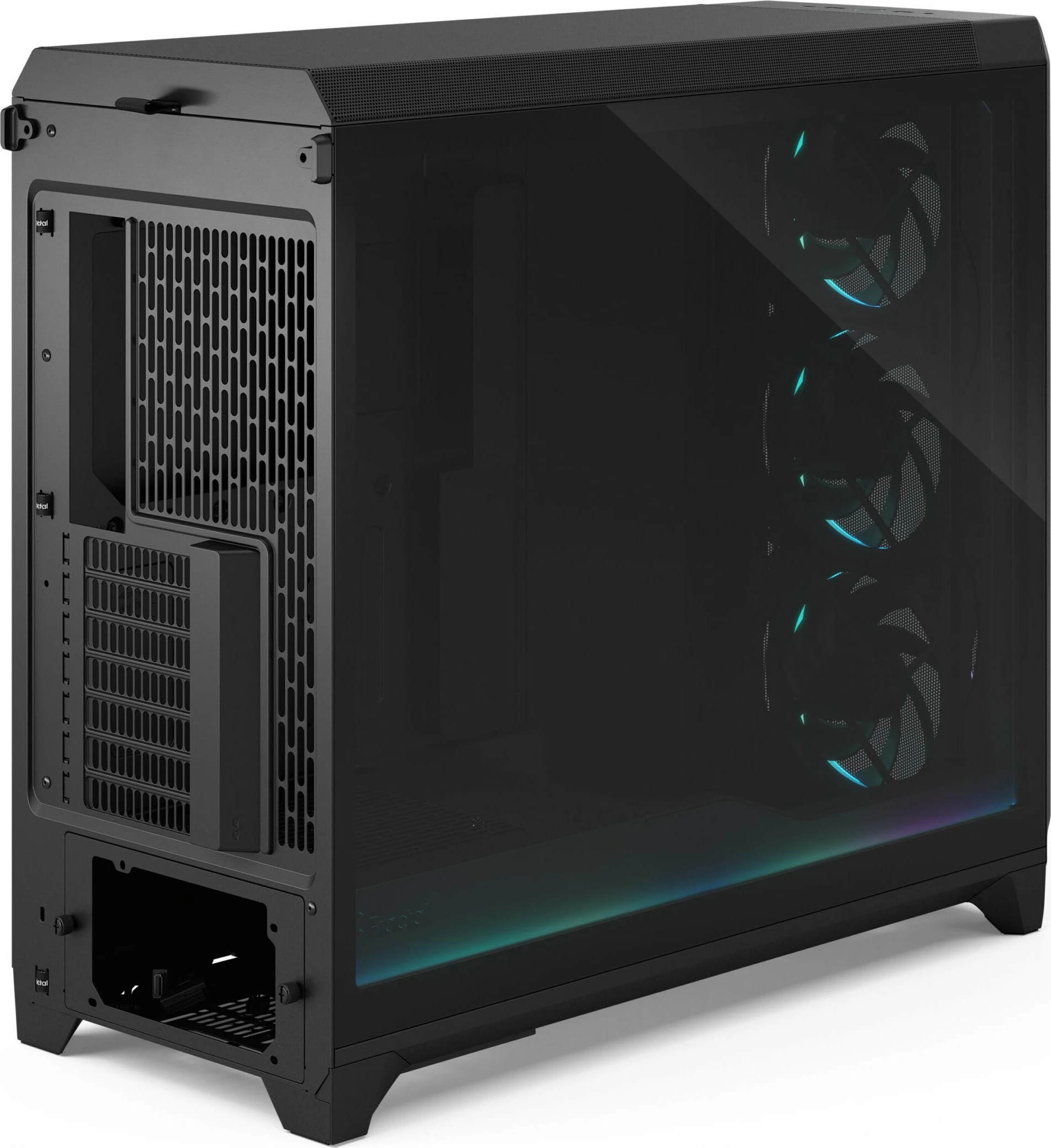 Računalniško ohišje Fractal Design Meshify 3 XL Ambience Pro RGB, kaljeno steklo, črno
