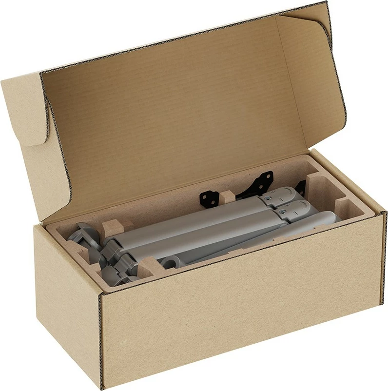 Dvojni nosilec za monitor, Neomounts DS70-250SL2, Clamp/Grommet, 9 kg, 43,2 cm (17"), 81,3 cm (32"), 100 x 100 mm, srebrn