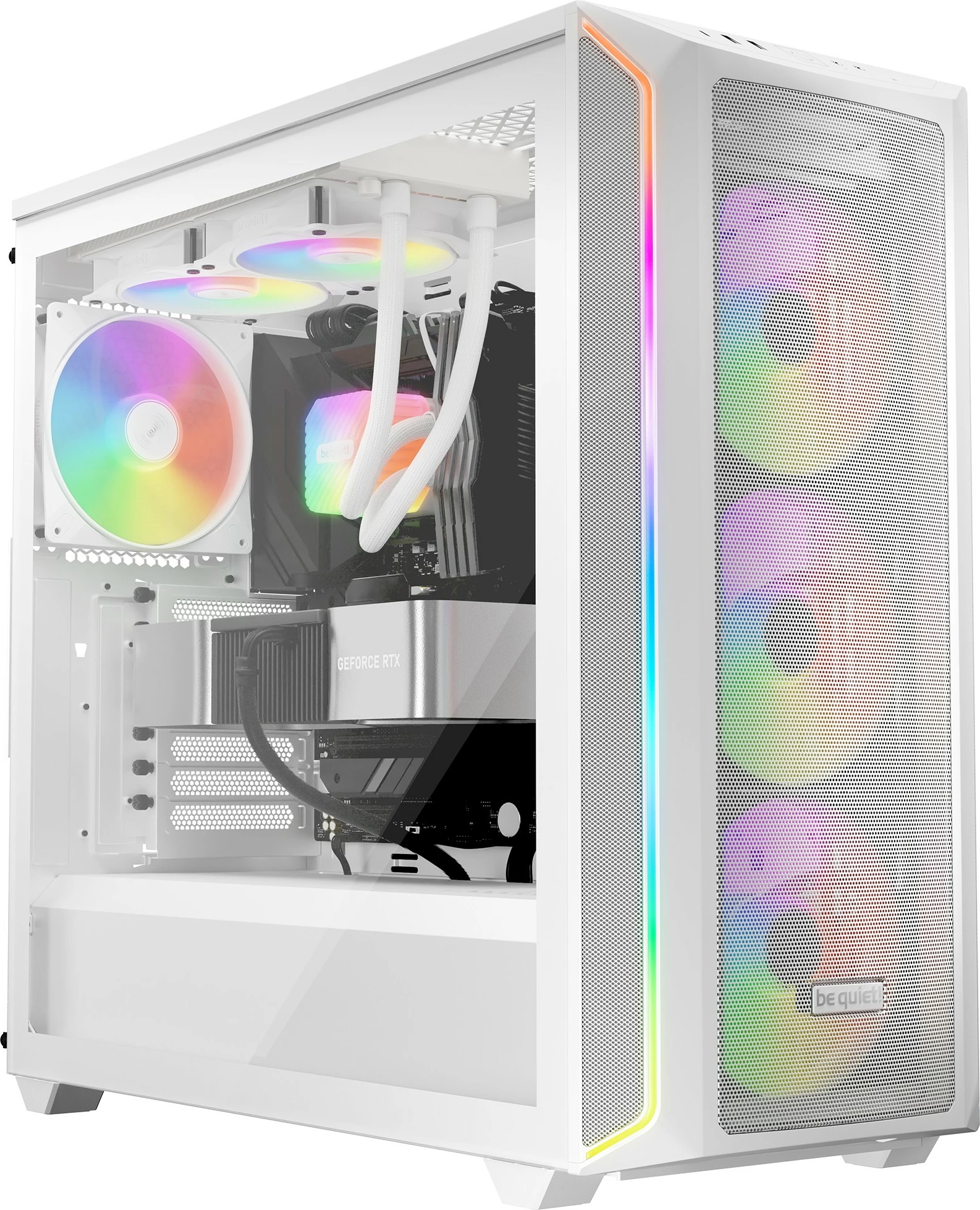 Ventilator 140 mm LIGHT WINGS LX PWM high-speed, Be Quiet!, komplet treh, bel