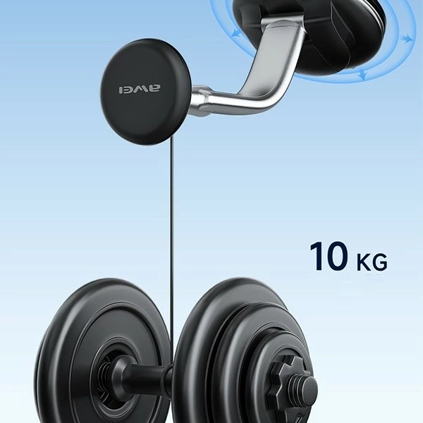 Magnetni avto nosilec AWEI X45, črn