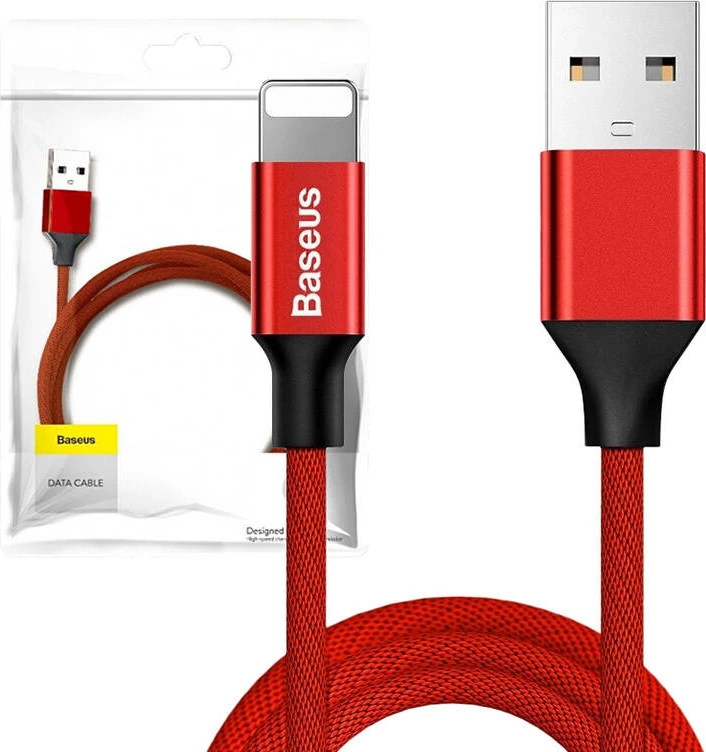 Kabel Lightning, 180 cm, 2A, rdeč Baseus Yiven