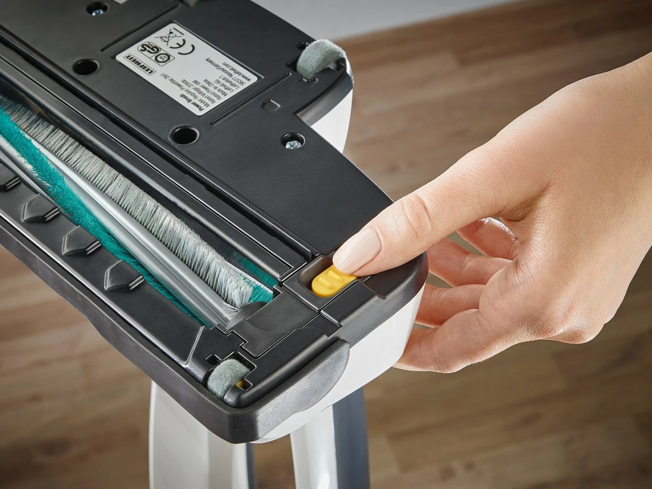 Brezžični sesalnik 2-v-1, brez vrečke, 20V, bel/moder Leifheit PowerVac