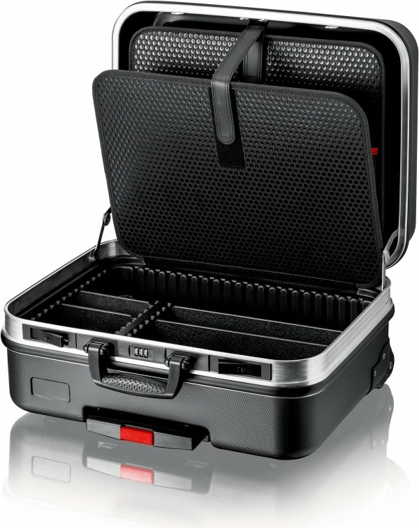 Kovček za orodje Knipex BIG Basic Move, plastika, črn