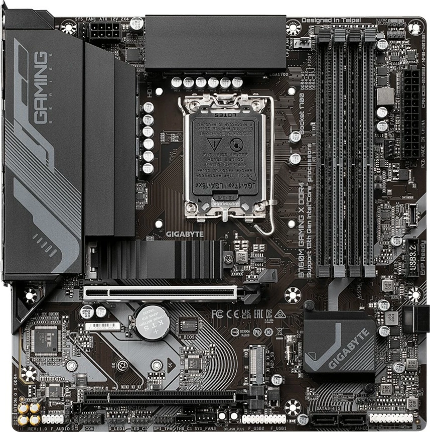 Plošča za računalnik Gigabyte B760M Gaming X DDR4