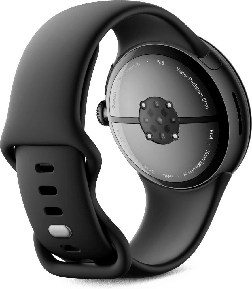 Pametna ura z AMOLED zaslonom, 32 GB, GPS, Matte Black Google Pixel Watch 3