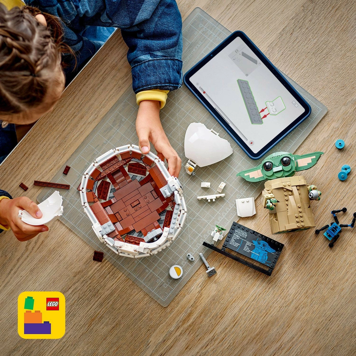 Komplet za sestavljanje Grogu LEGO Star Wars, večbarven