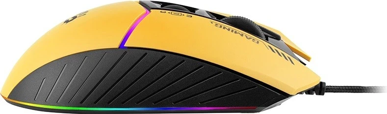 Gaming miška A4tech Bloody W95Max, USB, črno-rumena