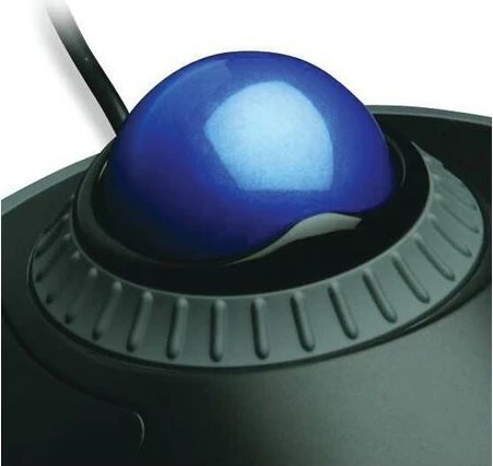 Trackball s kablom Kensington Orbit, Scroll Ring, USB Type-A, črn