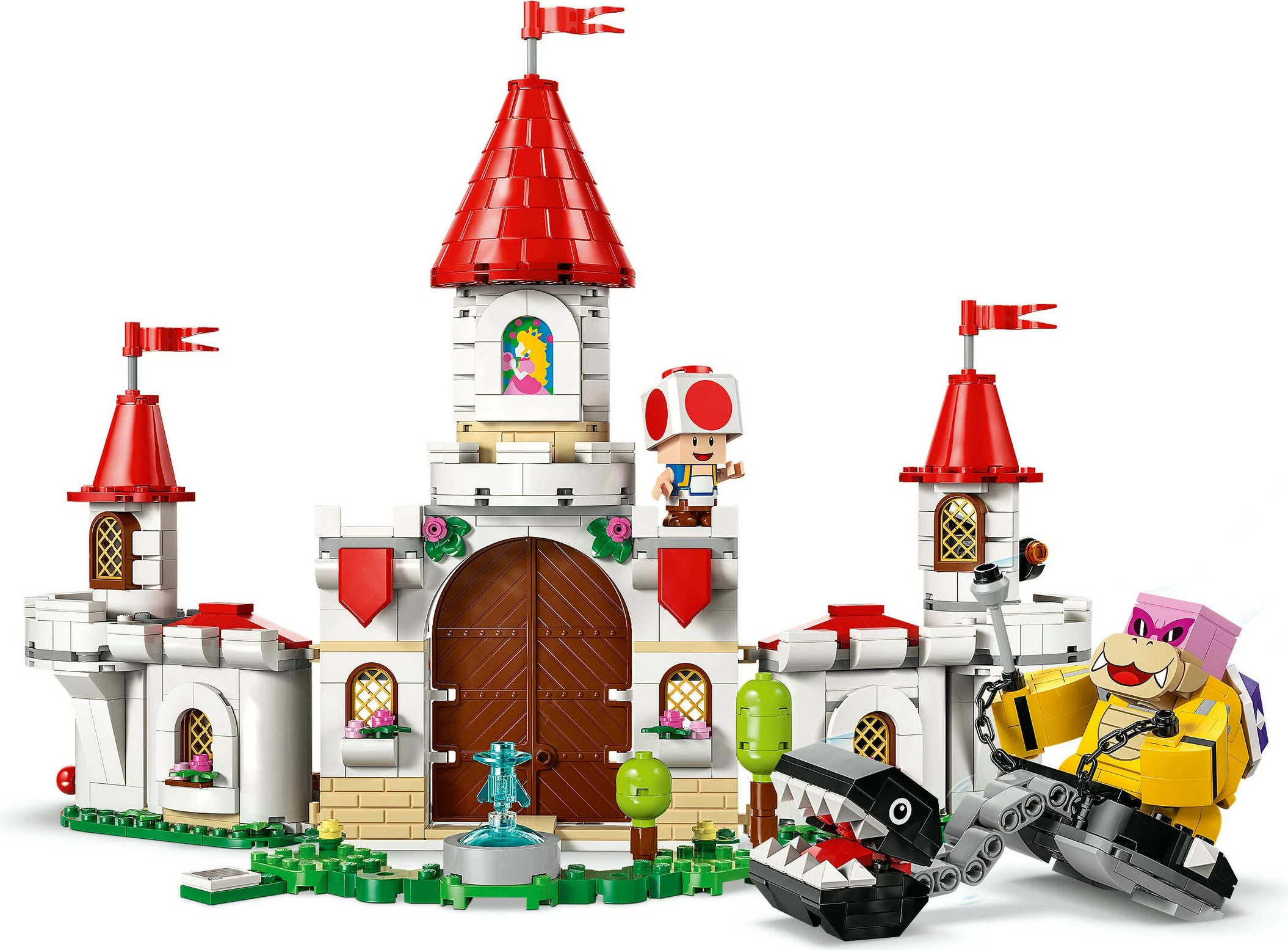 Set za sestavljanje Super Mario 71435, obračun z Royem, večbarven