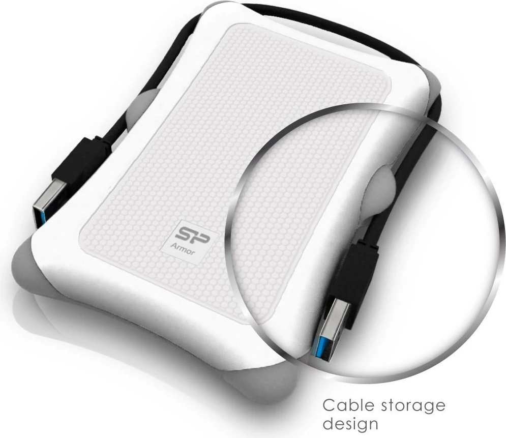 Zunanji trdi disk Silicon Power Armor A30, 2 TB, bel