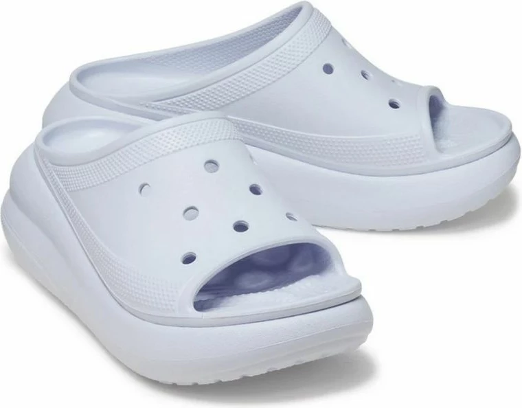 Moderni natikači CROCS CRUSH SLIDE DREAMSCAPE, vijolični