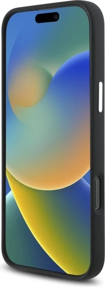 Silikonski ovitek za iPhone 16 Pro Max, MagSafe, črn, Mercedes