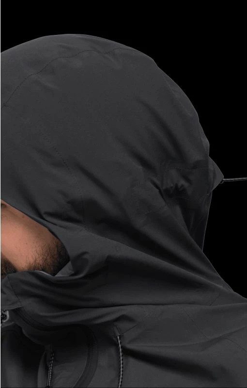 Jakna za moške, črna Jack Wolfskin