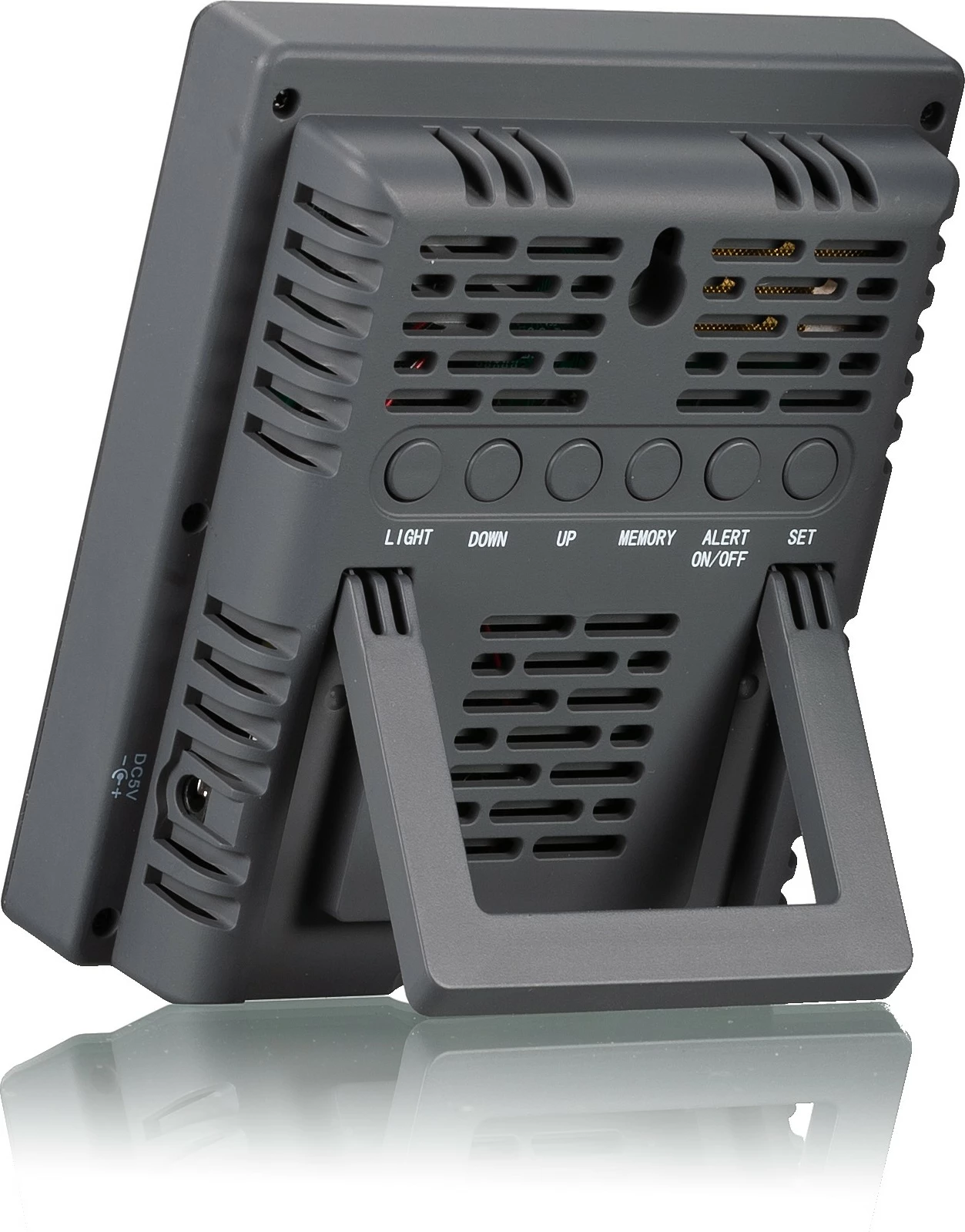 Monitor kakovosti zraka Bresser CO2, LED zaslon, siv