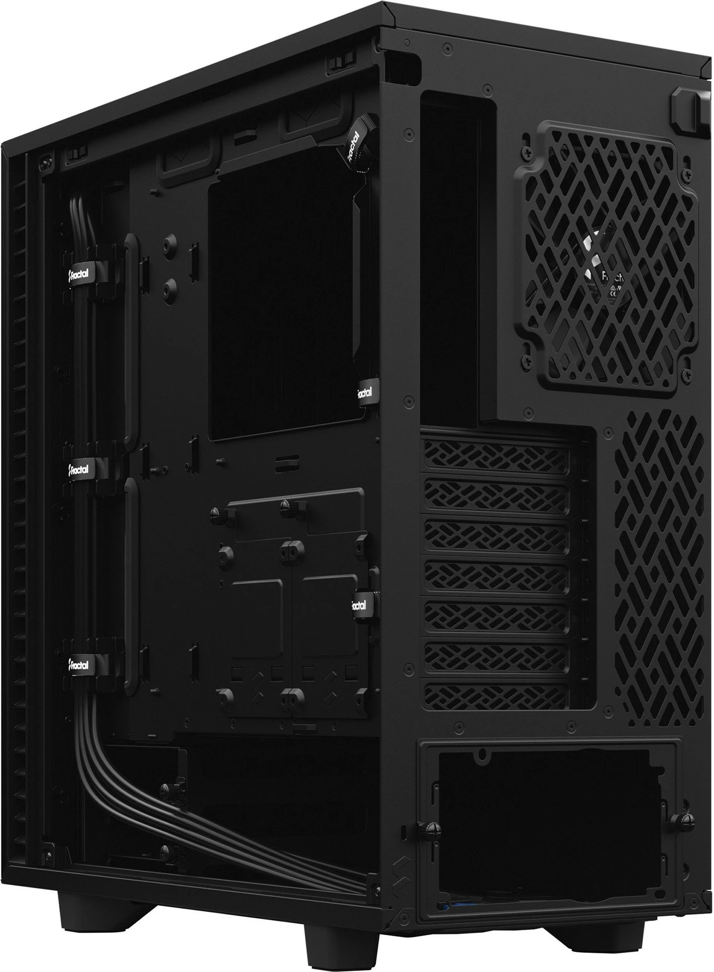 Kompakt ohišje Fractal Design Define 7 Compact, Midi Tower, ATX, micro ATX, Micro-ITX, črno