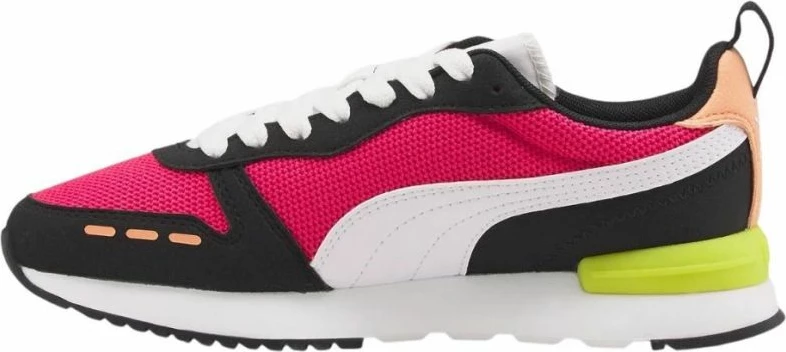 Atletke za ženske Puma, bele s črnimi in roza detajli