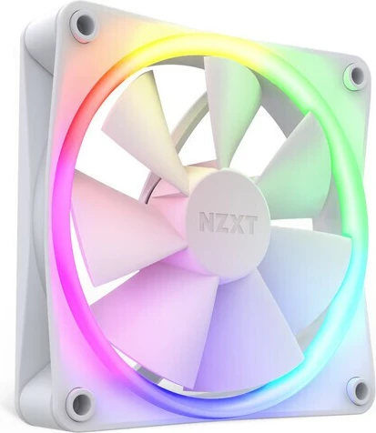 RGB ventilator za računalniško ohišje NZXT F120, 120 mm, bel