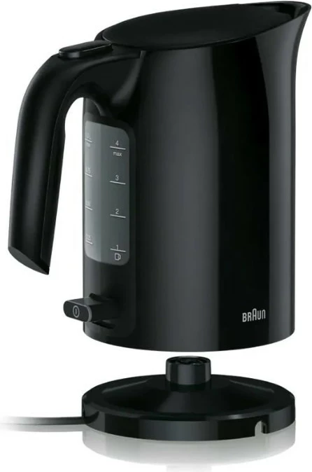 Električni čajnik Braun PurEase WK 3000 WH, 1 L, 2200 W, črn