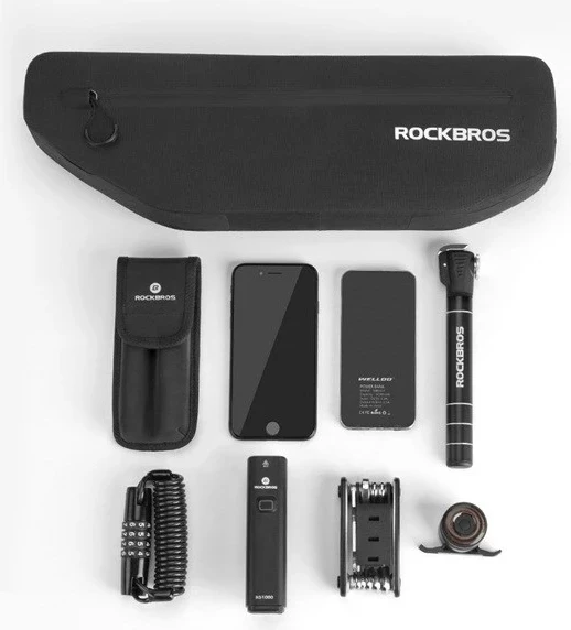 Torba za kolo Rockbros AS-043, 3 L, črna