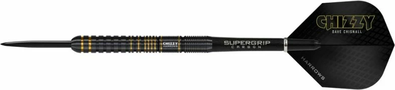 Športne puščice Harrows Chizzy Dave Chisnall, črne