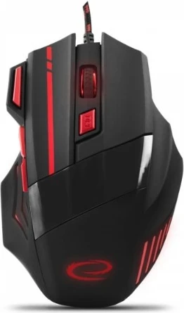 Gaming miš Esperanza, USB Type-A, 2400 DPI, črn