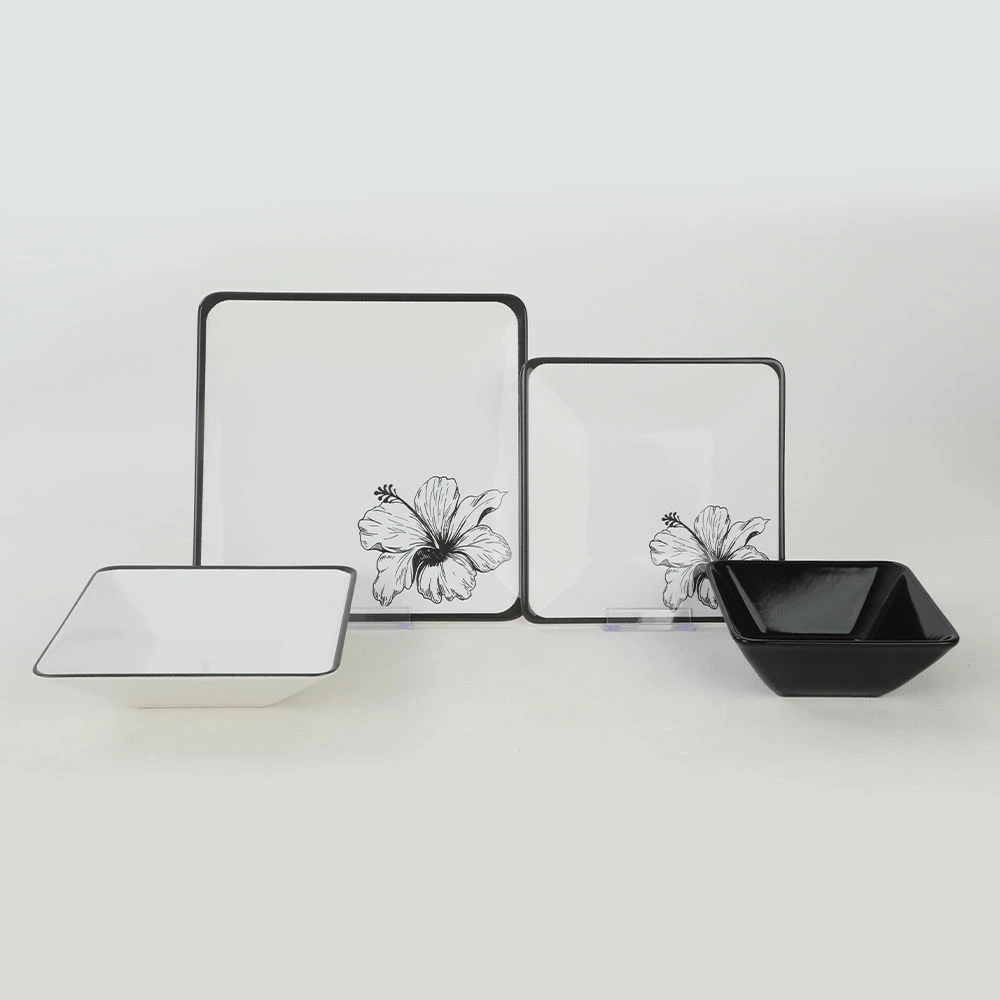 Jedilni set iz keramike, 24 kosov, Hermia Concept, TY032124FM80AD03M00MAOV101