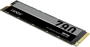 SSD 4 TB, M.2, PCIe 4.0, NVMe, črn, Lexar NM790