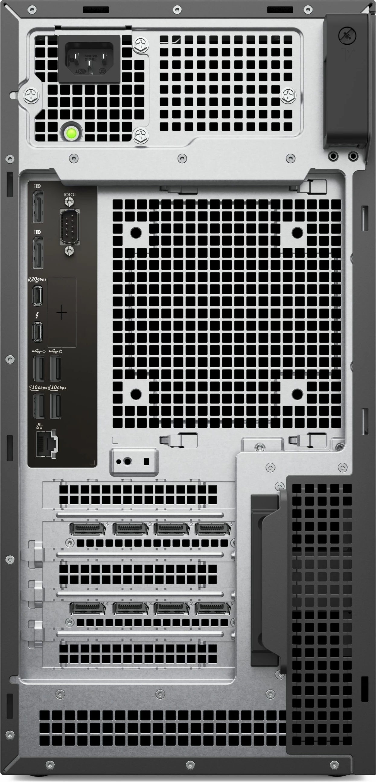 Namizni ohišje DELL Pro Max Tower T2 FCT2250, Core Ultra 7 265, 16GB RAM, 512GB SSD, črno
