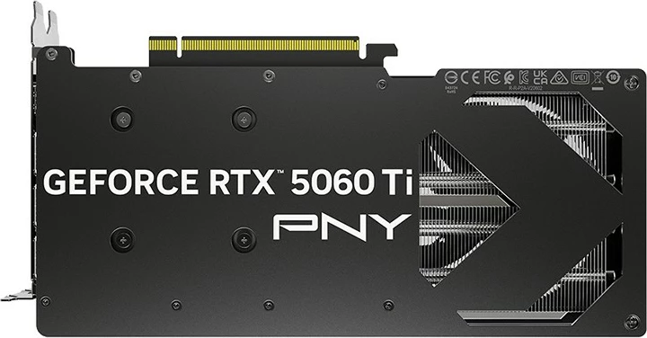 Grafična kartica GeForce RTX 5060 Ti OC PNY, 8 GB GDDR7, črna
