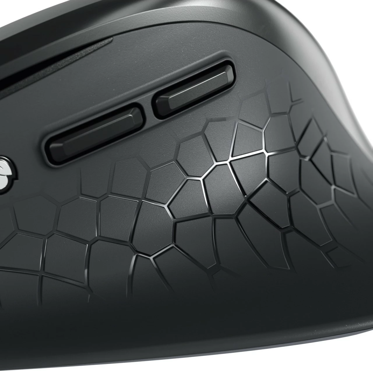 Optični brezžični miš, desna, 4000 DPI, črn/siv Cherry Stream Comfort