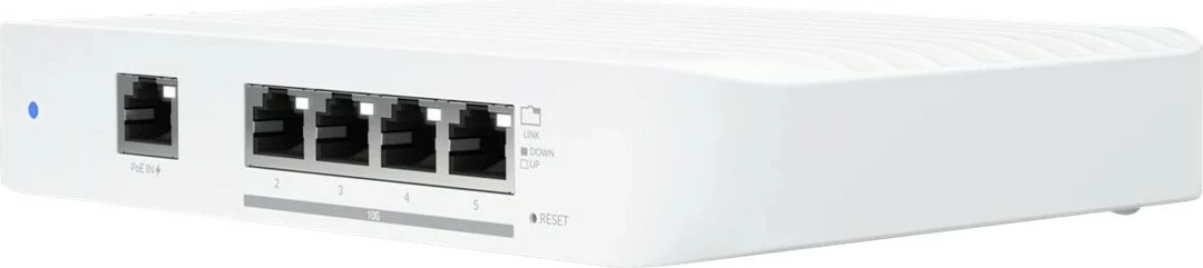 Stikalnik Ubiquiti UniFi Flex XG, upravljan, L2, 10G Ethernet, PoE, bel